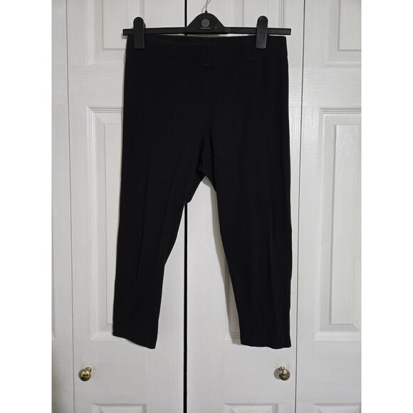 Old navy large women's black capris leggings - Picture 1 of 9